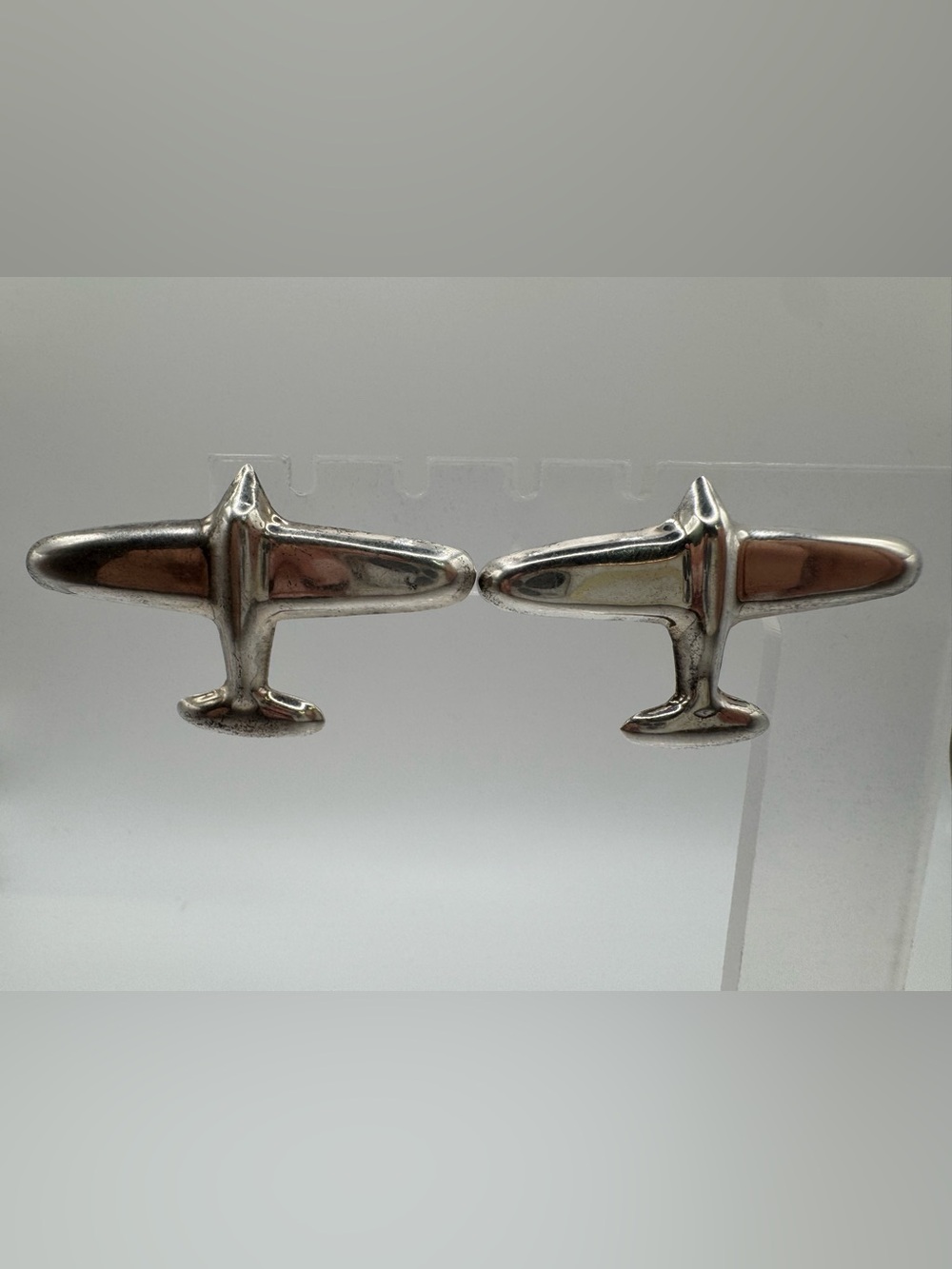Taxco Mexico .925 Sterling Vintage
Airplane Earrings 15.5g